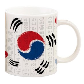 TBL 태극기 머그컵 300mL, 혼합색상, 1개