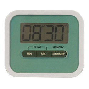 블럭마트 자석 주방 디지털타이머, 블루, 1개