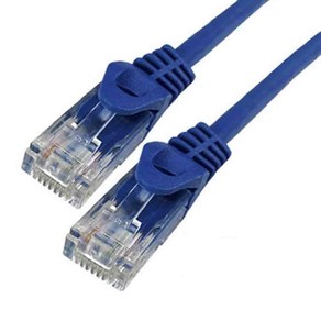 라인업시스템 UTP CAT5.E 다이렉트 랜 케이블 5M, 블루, 1개