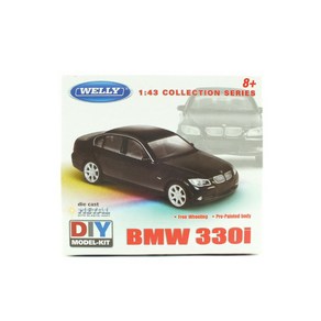 웰리 레프리카 1:43 BMW 330i 조립 킷 다이캐스트 WE540111