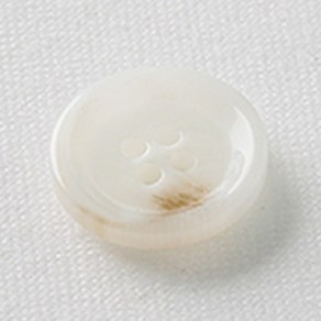 HR빅버튼 모던 단추 18mm, 화이트, 4개