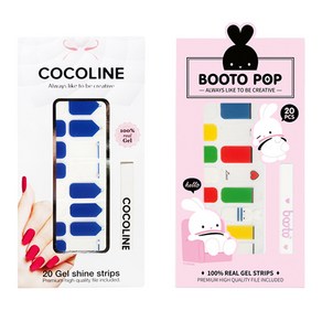 코코라인 붙이는 젤네일 스티커 2p COCO No.139 세트