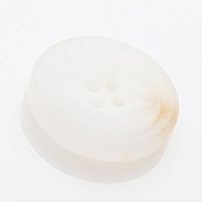 HR빅버튼 도시바 단추 18mm, 화이트, 12개