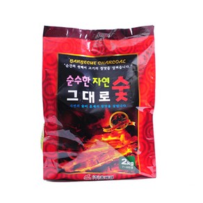 지피니 순수참숯, 2kg, 1개