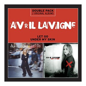 AVRIL LAVIGNE - LET GO + UNDER MY SKIN Oiginal Albums EU수입반, 2CD