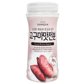 성진식품 고구마맛전분 용기형, 400g, 1개