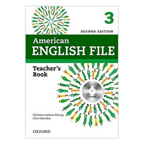 Ameican English File 2E 3 TB with Testing Pogam CD-ROM, OXFORD UNIVERSITY PRESS ACADEM