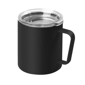 리브스 데일리 스테인레스 머그컵 350ml, BLACK, 1개