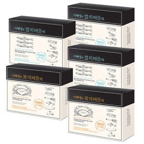 키친스토리 이혜정의 멸치해물팩 150g x 3p + 꽃게해물팩 150g x 2p 다시팩세트