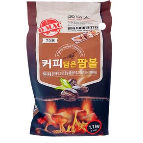 지피니 커피 담은 팜볼, 1.1kg, 1개