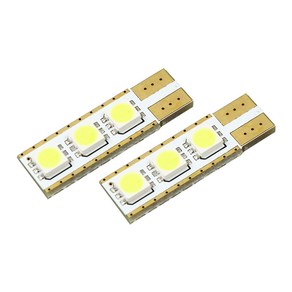 문라이트 T10-3LED 사이드뷰 차량용 LED 실내등 2p, 혼합 색상, 1세트