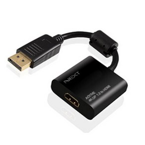 넥스트링크 DP to HDMI 컨버터 1.2Ver 액티브 UHD 4K x 2K 30Hz