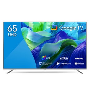 더함 4K UHD LED IPS 구글 OS SMART HOME60 24K1 TV, 165cm(65인치), NA652UHD, 스탠드형, 방문설치