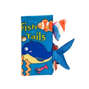 오감발달 바스락 꼬리 영어 헝겊책 : FISH TAILS 바다동물, 그린키즈, 그린키즈 편집부, 상세 설명 참조