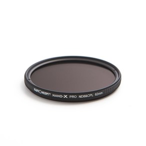 케이앤에프컨셉 NANO-X PRO 슬림 카메라 필터 ND8 + CPL 62mm, 1개