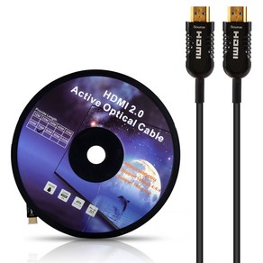 넥스트유 HDMI 2.0v ACO 하이브리드 광케이블 NEXT-2070HAOC 70m, 혼합색상, 1개