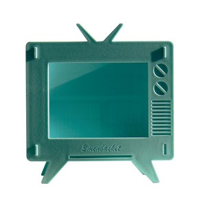 세남자바스켓 레트로TV 거치대 블럭어항, 레트로블루, 142 x 114 x 152 mm, 1개