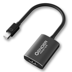 젠더마스터 Mini Displayport to HDMI 액티브 컨버터 4K 60Hz