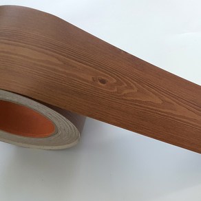 무늬목 우드 띠몰딩 벽 시트지, 엔틱월넛, 8cm x 30m