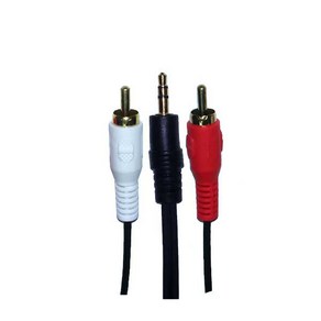 3.5mm RCA 일반형 스테레오 케이블 3m, 혼합색상