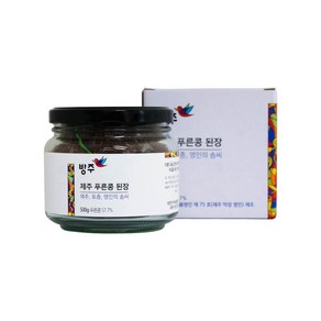 방주 제주푸른콩 된장 유리병, 500g, 1개