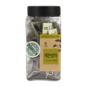 자연애 레몬밤차, 20개, 1개, 0.7g, 20개입, 700mg