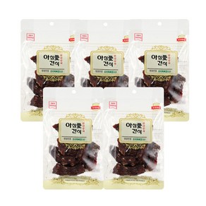 아침애간식 오리목뼈껌 강아지 수제간식 소 90g, 오리목뼈맛, 5개