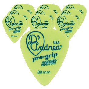 디안드레아 Pro grip Brites 기타피크 0.88mm