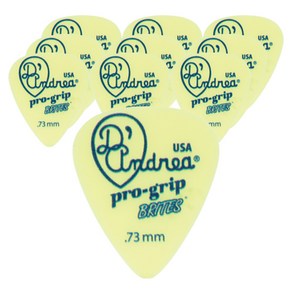 디안드레아 Pro grip Brites 기타피크 0.73mm