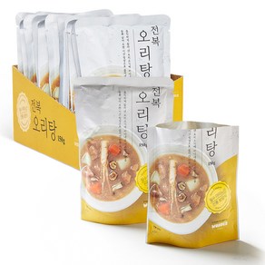 원더푸드 반려동물용 탕 150g, 전복  + 오리 혼합맛, 12개