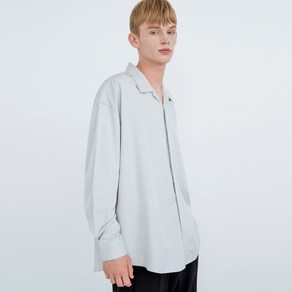 씨오큐 남성용 OPEN COLLAR HIDDEN SHIRT