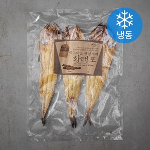 해그린푸드 백두대간 문경새재 황태포 (냉동), 60g, 3개