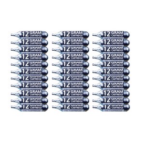 트레벨로 비나사산 CO2 카트리지 12g x 50p, 혼합색상, 1개