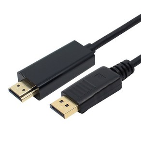 엠비에프 DP TO HDMI V1.2 케이블 2m