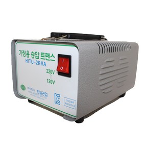 한일공업 가정용 승압 트랜스 220V, 1개