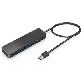 만듦 USB 3.1 Gen1 4포트 허브 1.2m PEC-H080-P120, 4개