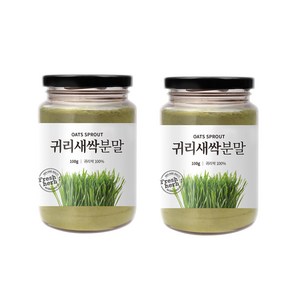 신선약초 귀리새싹분말, 100g, 2개