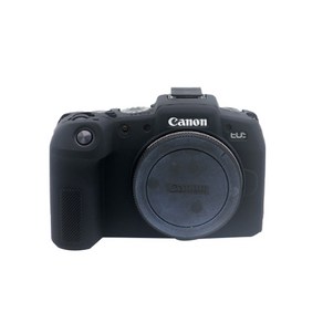 CANON EOS RP 카메라 실리콘 바디보호용 케이스 블랙, 1개