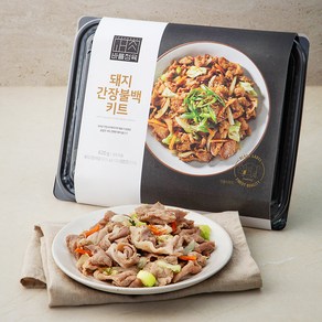 프레시지 바를정육 돼지 간장불백 키트, 620g, 1개