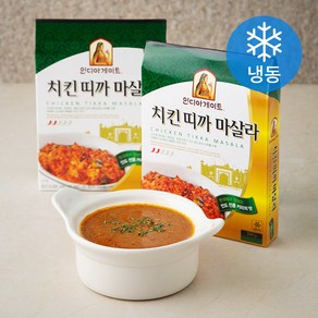 인디아게이트 치킨 띠까 마살라 커리 (냉동)