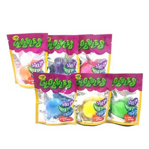 크레욜라 글로블스 끈끈이볼 6p, 랜덤 발송, 20g, 1세트