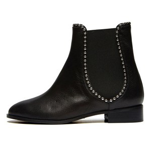 피에스메리제인 Silver ball ankle boots