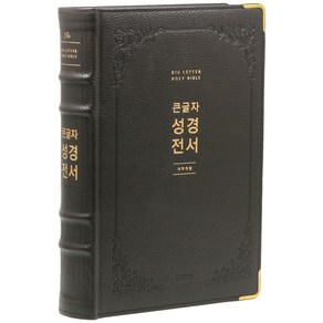 개역개정 성경전서 NKR92EWB 무지퍼 고급 다크브라운 강대상용, 생명의말씀사