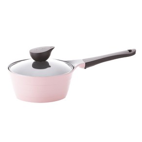 네오플램 에콜론 일라 편수냄비, 로맨틱 핑크, 18cm