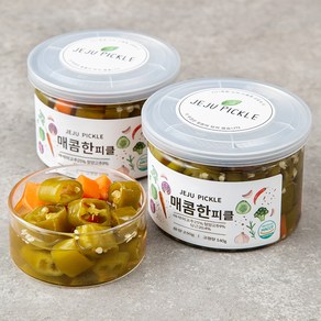 제주 매콤한 피클, 250g, 2개