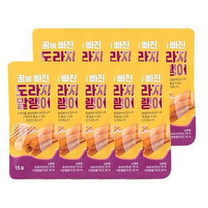 꿀에 빠진 도라지말랭이 10p, 150g, 1개