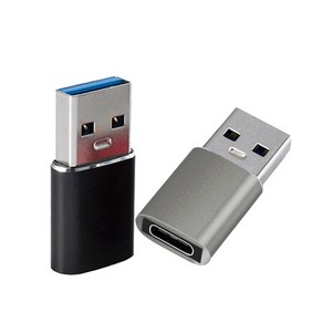 림스테일 USB C타입 to A 메탈 변환젠더 LM-75 2종 세트, 1개