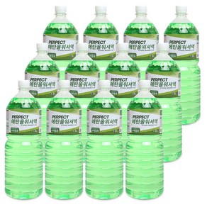 퍼펙트디테일링 에탄올 워셔액, 1.8L, 12개