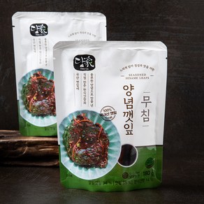 담가 양념 깻잎 무침, 2개, 180g