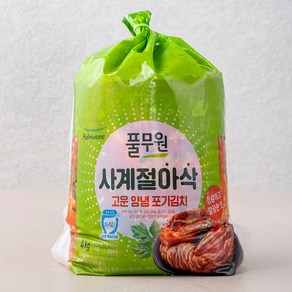 풀무원 사계절 아삭 고운 양념 포기김치